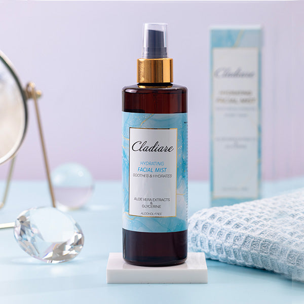 Cladiare Facial Mist Collection | Hydrating & Refreshing Face Mists
