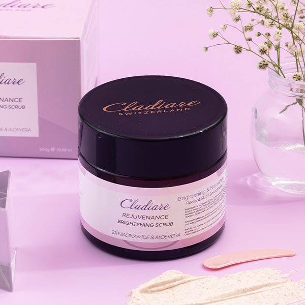 Cladiare Scrub Collection | Exfoliating & Glow-Boosting Scrubs