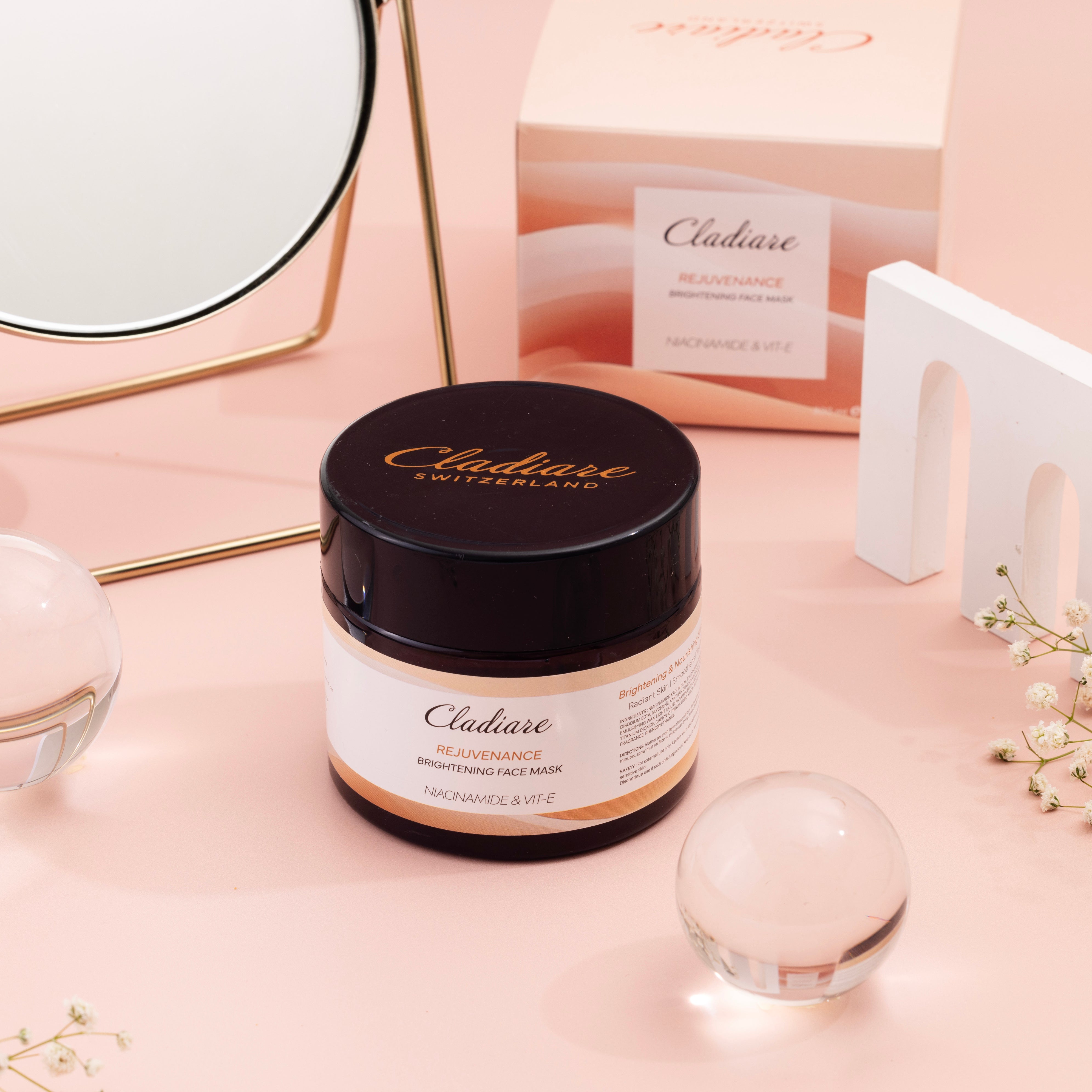 Cladiare Face Mask Collection | Deep Treatment & Glow Masks