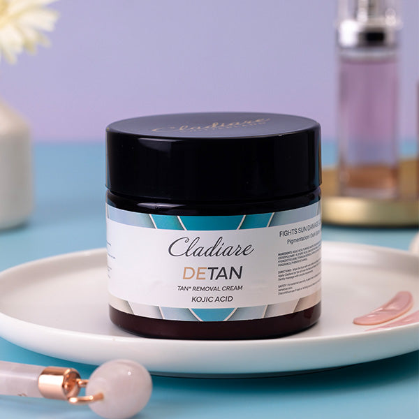 Cladiare DeTan Collection | Skin Brightening & Toner + Scrub Care