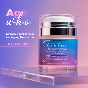Cladiare AGE WHO Anti-Aging Moisturizer 50ml jar, advanced anti-stress cream for all skin types