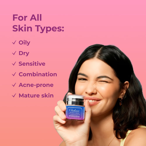 AGE WHO - Advanced Anti Stress & Anti-Aging  Moisturizer 50ml | Boost Happiness Molecule | Active Sourced from France | Less Reactive skin