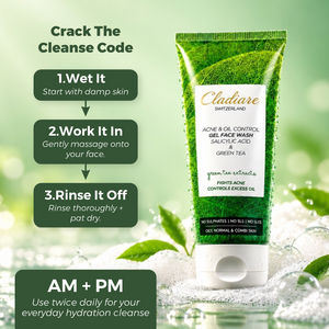 Cladiare Clarifying Gentle Face Wash 100ml