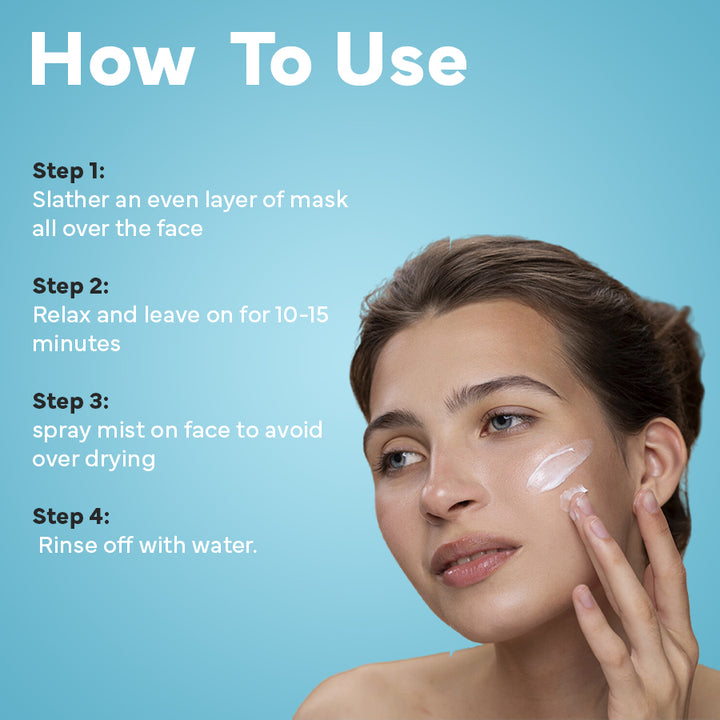 How to Use - Hydrating Clay Face Mask - Cladiare Hydraclay Hydrating Face Mask - Cladiare Switzerland