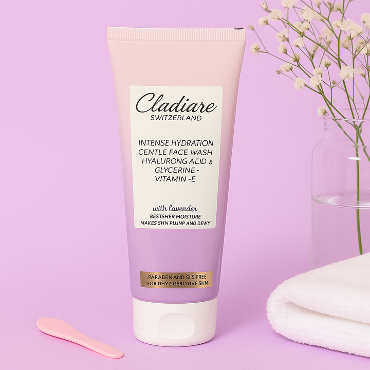 Cladiare Intense Hydration Gentle Face Wash – Wild Lavender