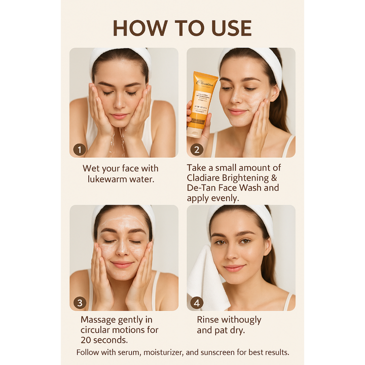 Cladiare_Mango_extracts_Facewash_use