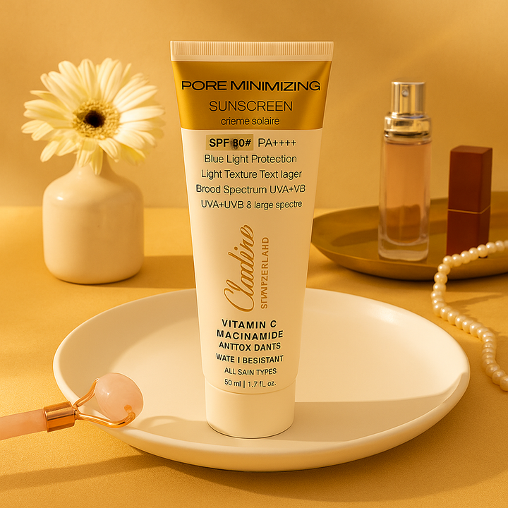 Cladiare Pore Minimizing Sunscreen SPF 50 – Matte, oil-control sunscreen