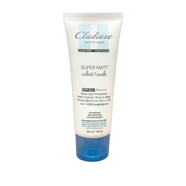 Cladiare Super MattSPP50 Sunscreen