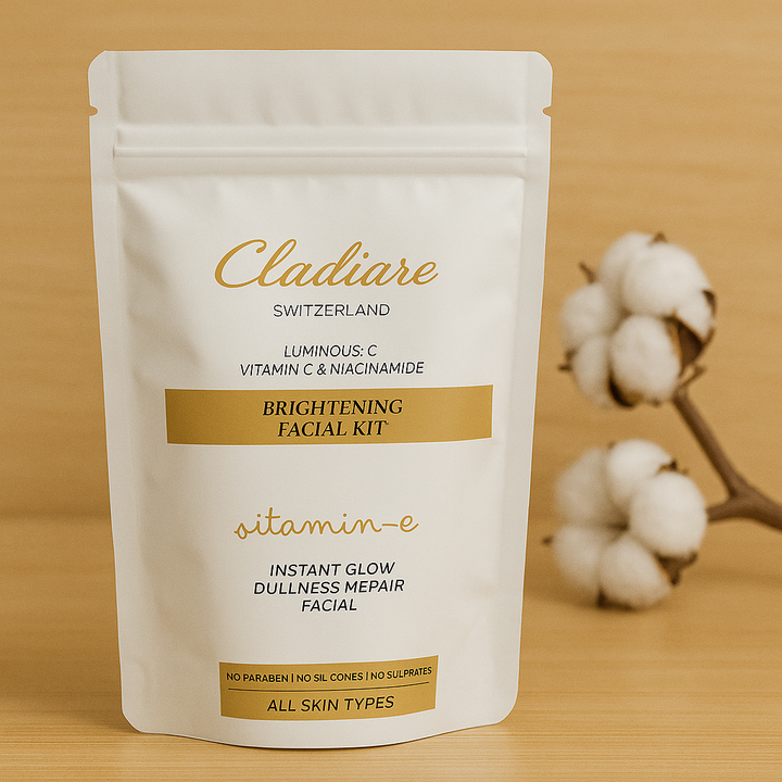 Cladiare Vitamin E+ Instant Glow Facial Kit