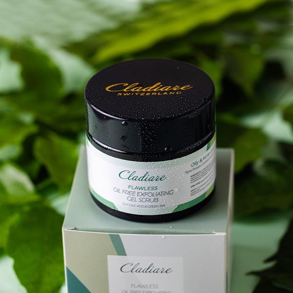 Clarifying Gel Scrub - Cladiare Oil Free Clarifying Gel Scrub - Cladiare Switzerland