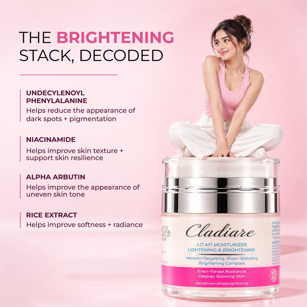 LIT AF Advanced  Brightening & Radiance  Moisturizer 50ml