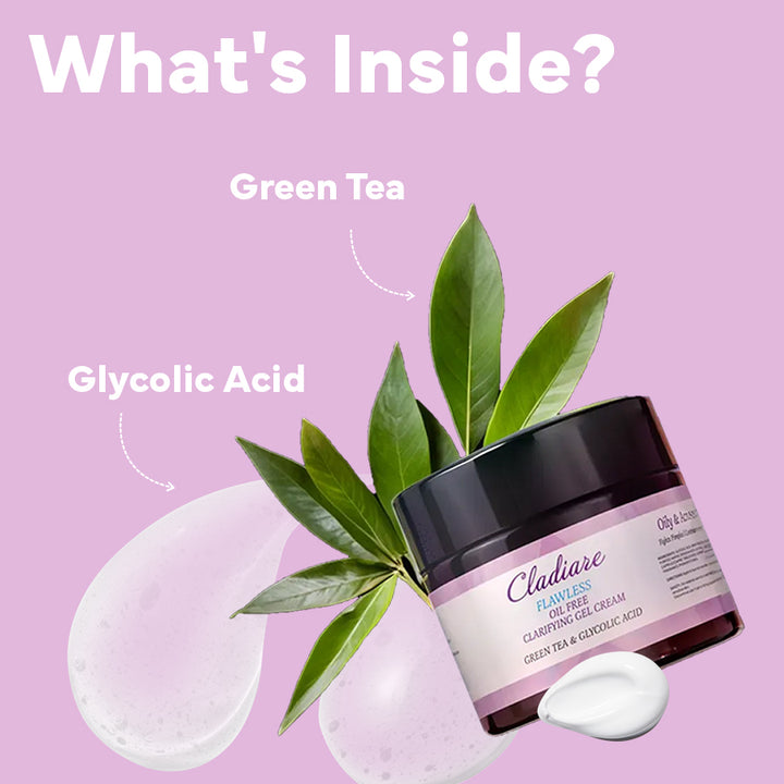 Ingredients Clarifying Gel Cream - Cladiare Oil Free Clarifying Gel Cream - Cladiare Switzerland