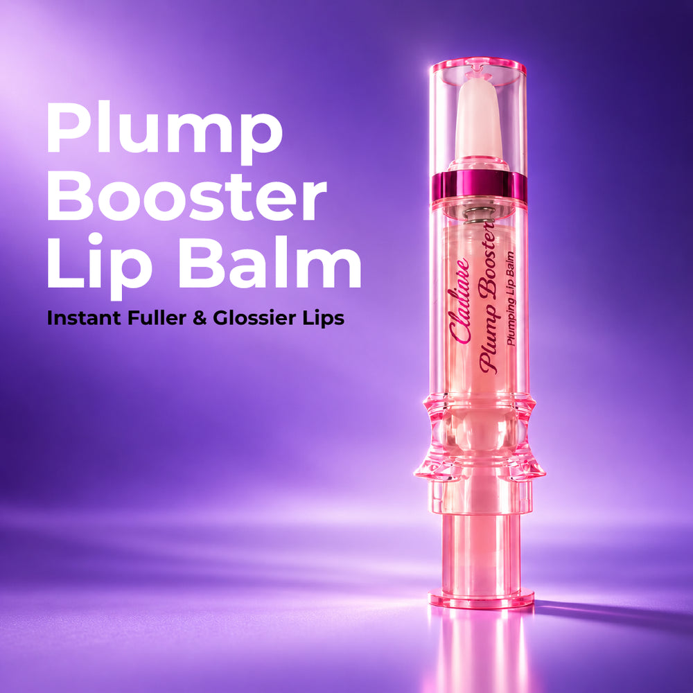Cladiare Plump Booster Lip Balm for instantly fuller, glossier lips