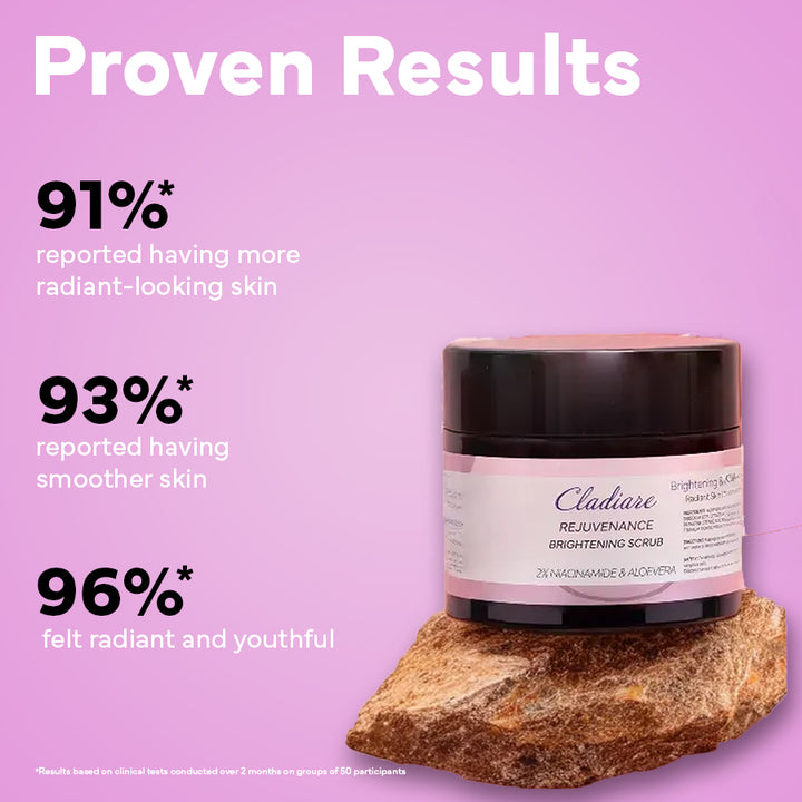 Proven results Best Brightening Scrub - Brightening Scrub - Cladiare Switzerland